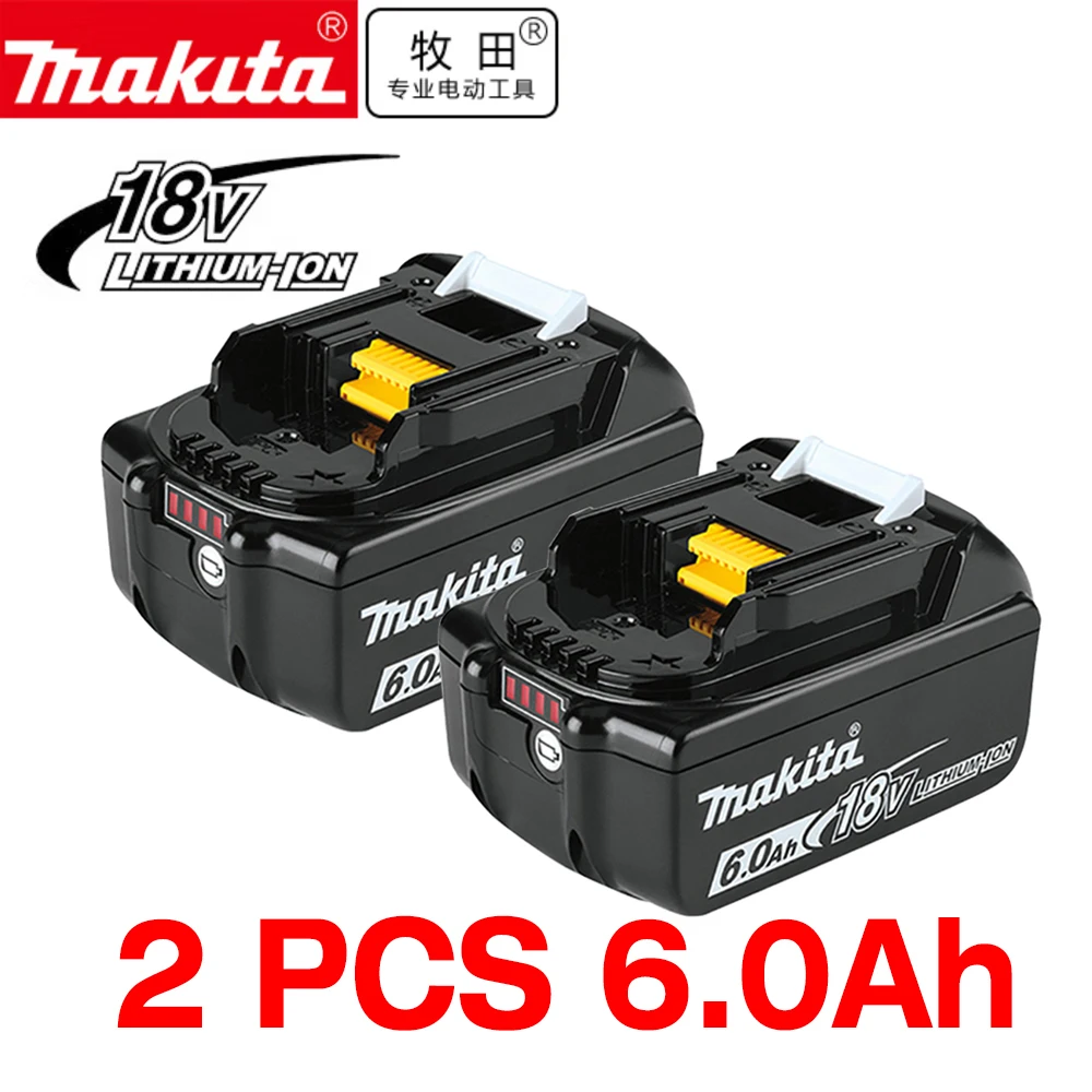 

NEW Original Makita 18V 3.0/5.0/6.0Ah Li-Ion Battery For Makita BL1830 BL1815 BL1860 BL1840 Replacement Power Tool Battery