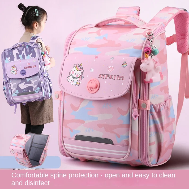 2023 New Schoolbags for Primary School Students-Large-capacity Children's Backpack for Reducing Burden and Protecting Spine
