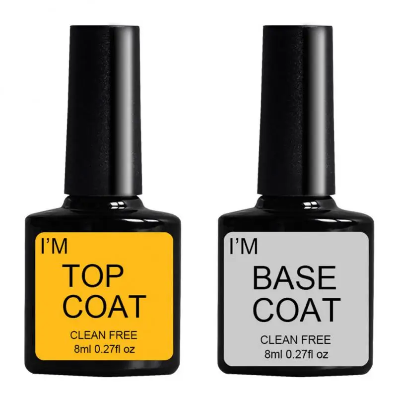 

Nail Art Top Base Coat Gel Polish Matte Frosting Rubber Seal UV Neon Design Nail Tops Nail Accessories Nail Charm