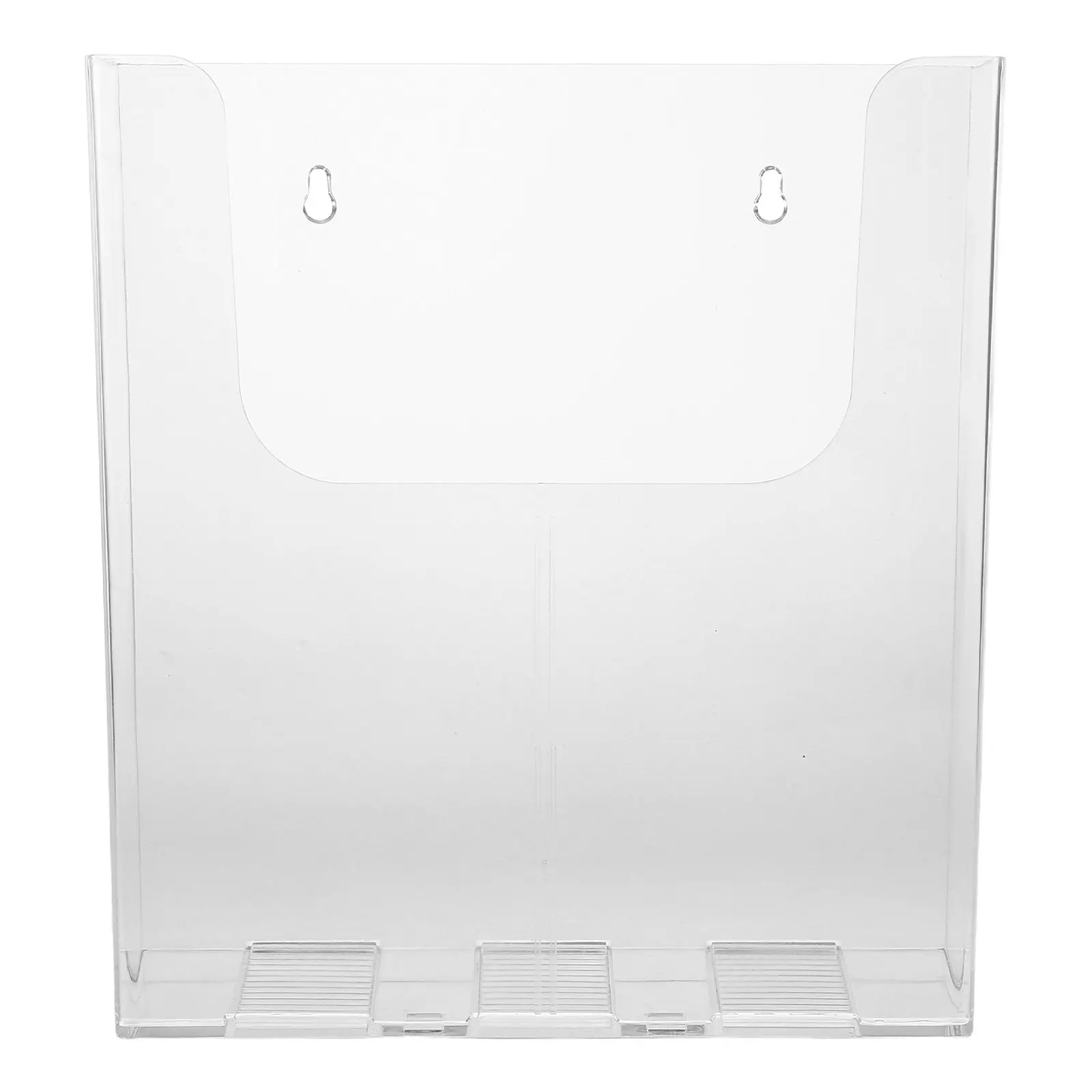 투명 아크릴 벽걸이 파일 홀더 A4 사이즈 사무실, 학교, 가정용 벽걸이 문서 포켓, 우편물, 편지, 잡지 보관함