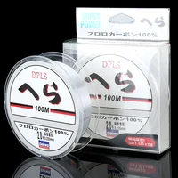 100M Superior Quality Fluorocarbon Fishing Line Clear 4-32LB Carbon Fiber Leader Line 2