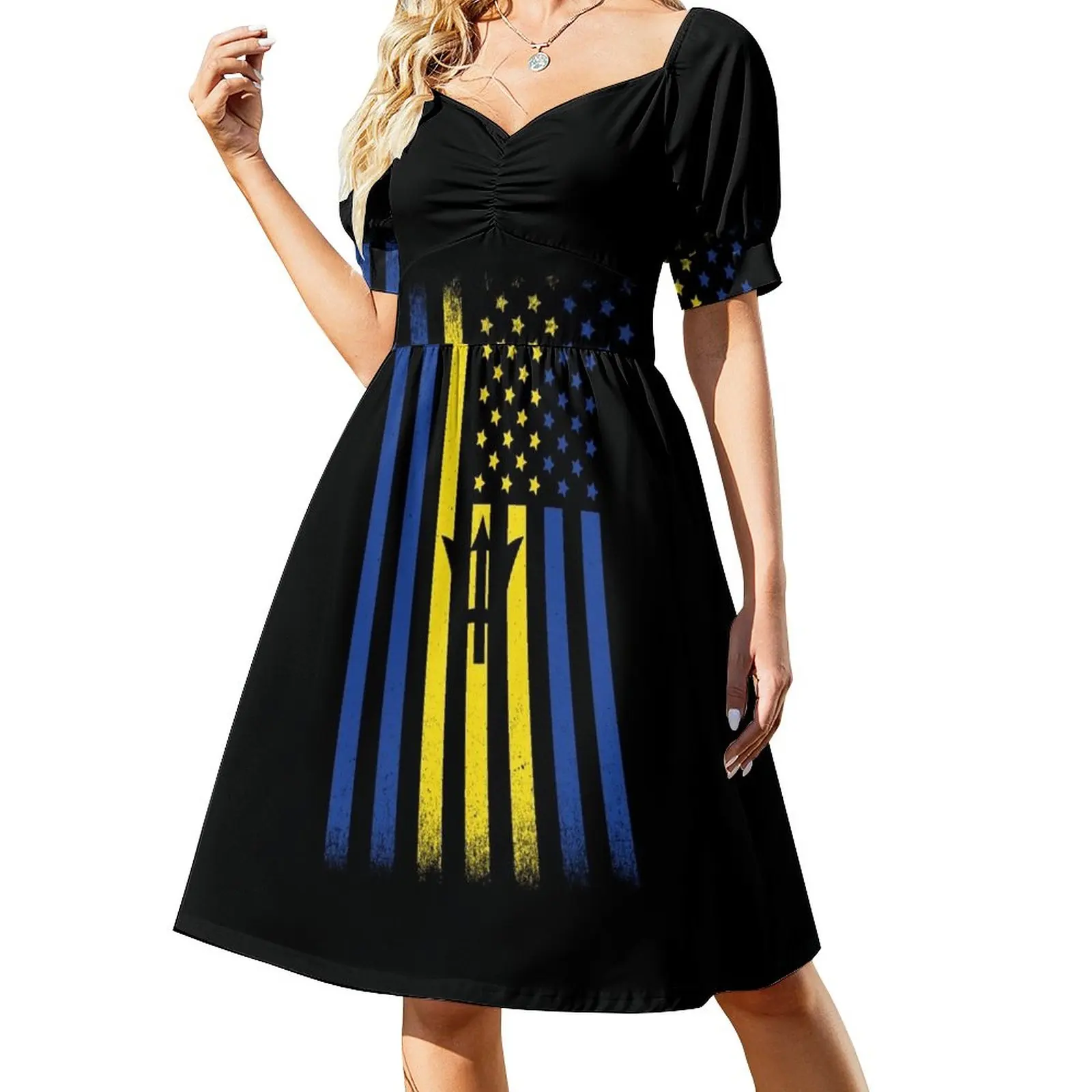 Barbadian American gifts Dress dresses with long sleeves Party dresses for women