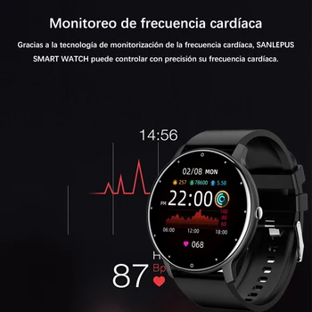 LIGE-reloj inteligente para hombre, accesorio de pulsera resistente al agua IP67 con pantalla táctil, Bluetooth, compatible con Android e ios, Incluye caja, nuevo, 2022 2