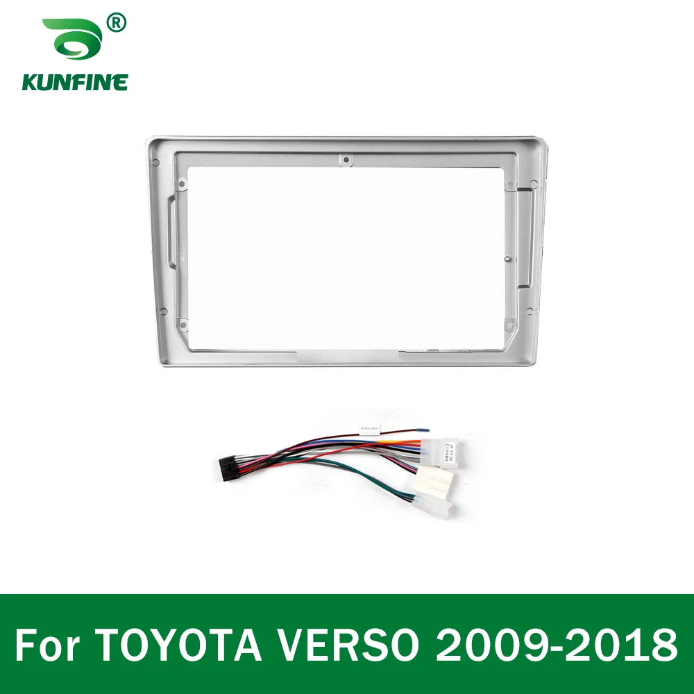 TOYOTA VERSO 2009-2018  ڵ GPS ׺̼ ׷,  þ г , 2Din 9 ġ    ȭ鿡 