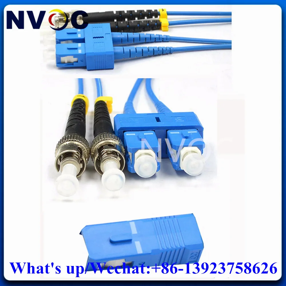 

Multi Mode 1Core Single Fiber Simplex Core Black Cable,3.0mm,30M 1C OM2 LC/SC/FC/ST Armored Fiber Optic Patch Cord Jumper