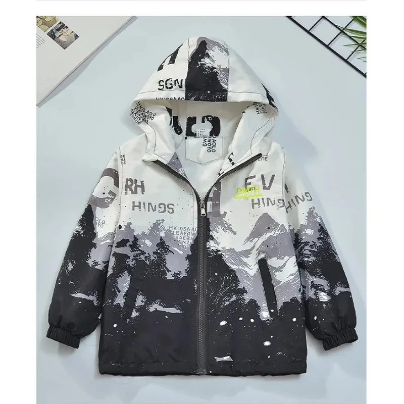Children's Clothing Boys Spring and Autumn Coat New Foreign Style Spring Clothing Gradual Change Jacket Casual