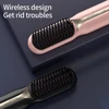 Electric Comb Straight Board Clip Negative Ion Hair Straightening Comb Curling Iron Dual-Use Internal Buckle Does Not Hurt 5
