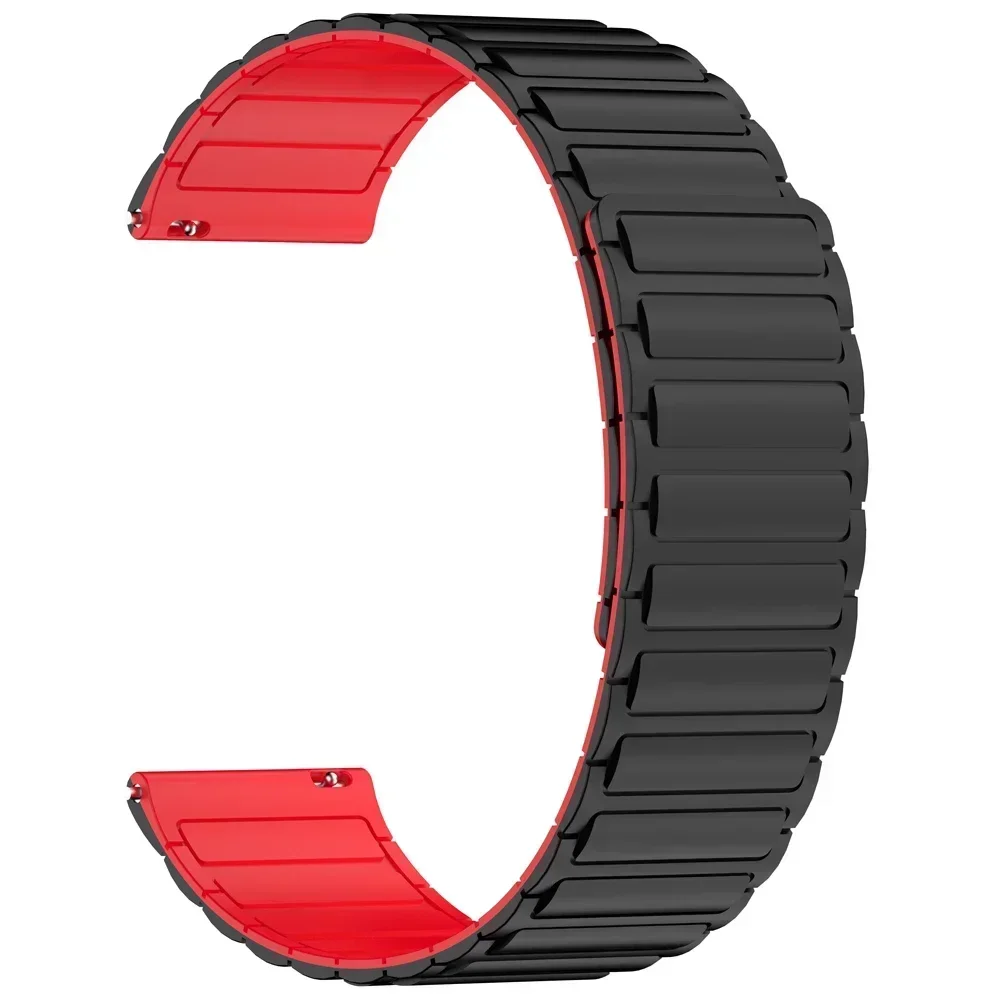 Silicone Magnetic Loop Strap - 22mm Sport Wristband Bracelet