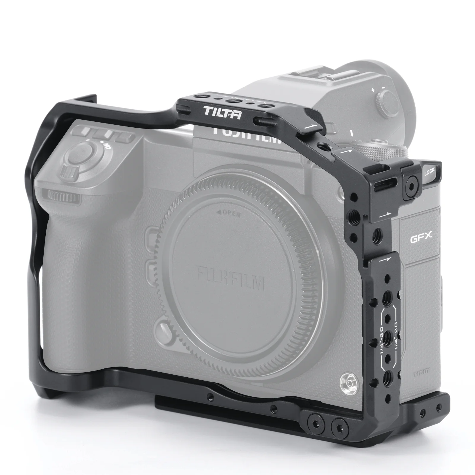 Tilta Ta-T62-Fcc-B Gabbia Per Fotocamera Per Fujifilm Gfx100 Ii Kit Leggero-Nero