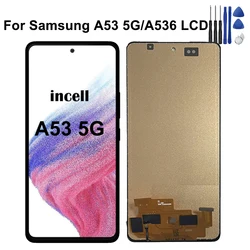 Premium Super AMOLED Display with Touch Screen & Frame Assembly for Samsung A53 5G Repair (Incell No Frame)