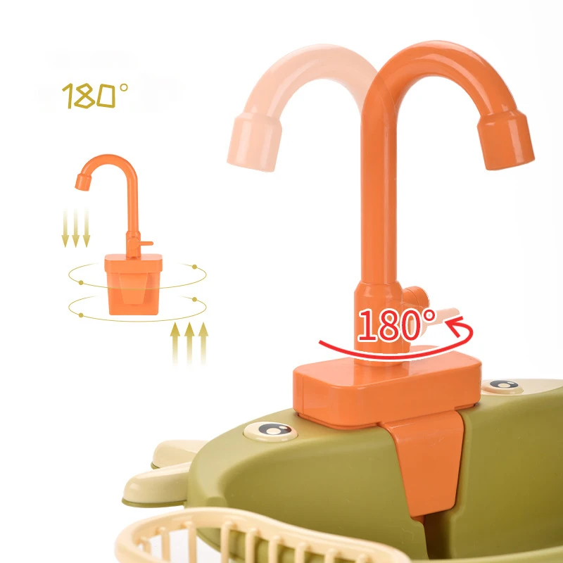 VICASKY Set di 2 rubinetti per lavello da cucina