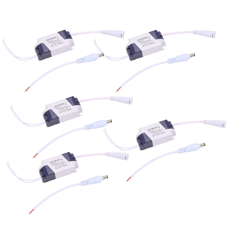 

5X светодиодный трансформатор-Постоянный Трансформатор 4-7W светодиодный Driver трансформатор питания DC12-24V прочный