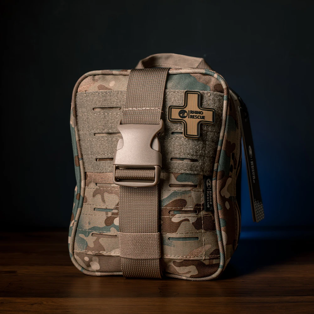 CE Approved Rhino Rescue IFAK Pouch Trauma Kit Tactical First Aid