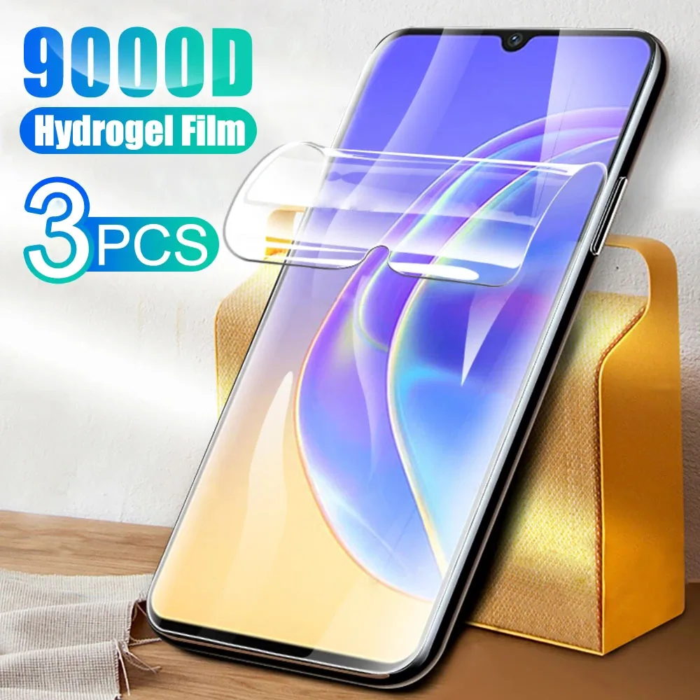 Pellicola Idrogel 3 Pezzi Per Vivo Y12I U3X U5X U5E U6 U10 Y15 Y15S Y15C Y17 Y5S Y10 Y11 Y12 Y3 Pellicola Protettiva Per Schermo