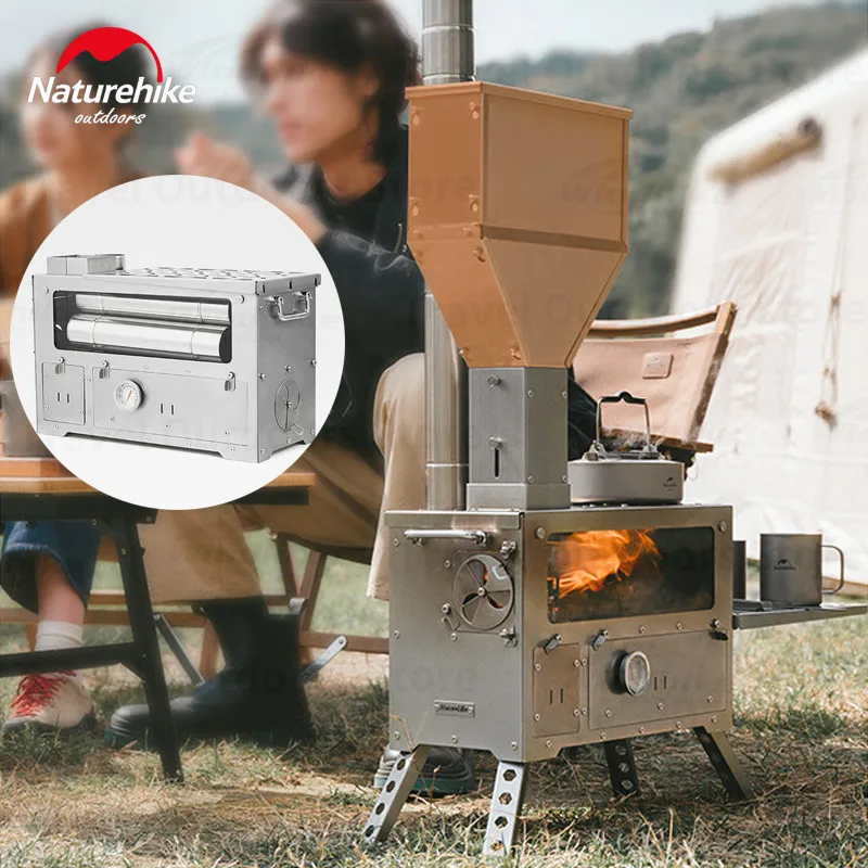 Naturehike Camping Tent Heating Stove Outdoor Portable Multifunctional  Granular Fuel Oven Picnic Cooking Detachable Furnace - AliExpress