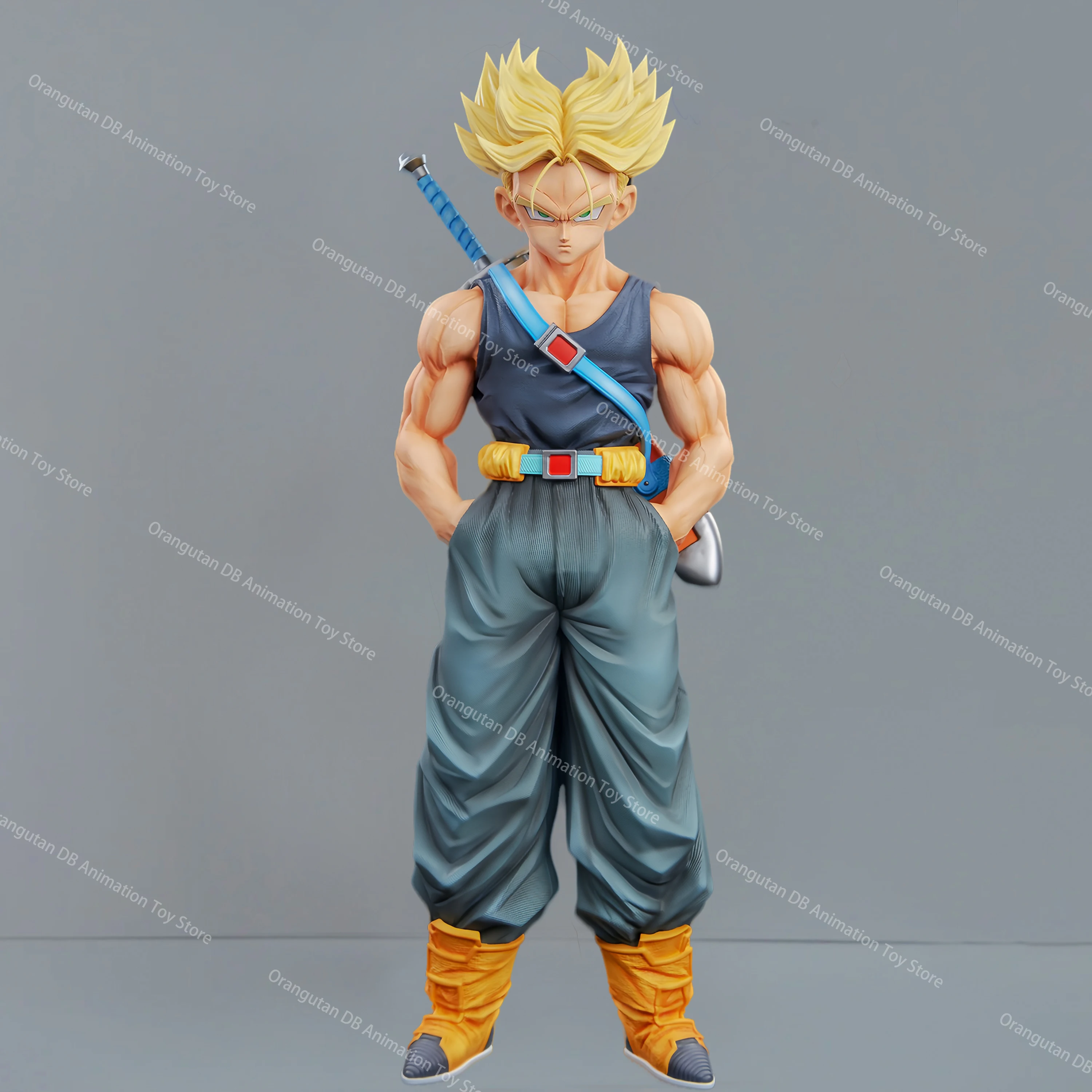 Anime Dragon Ball Z Fighters 26CM Trunks Figure Super Saiyan Future Trunks Figurine Action Figures Pvc Statue Statue Collection - Image 2