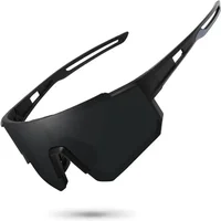 Nouvelles lunettes de soleil d'équitation en plein air, pare-brise de vélo une pièce, lunettes de soleil de sport européennes et américaines pour hommes 1