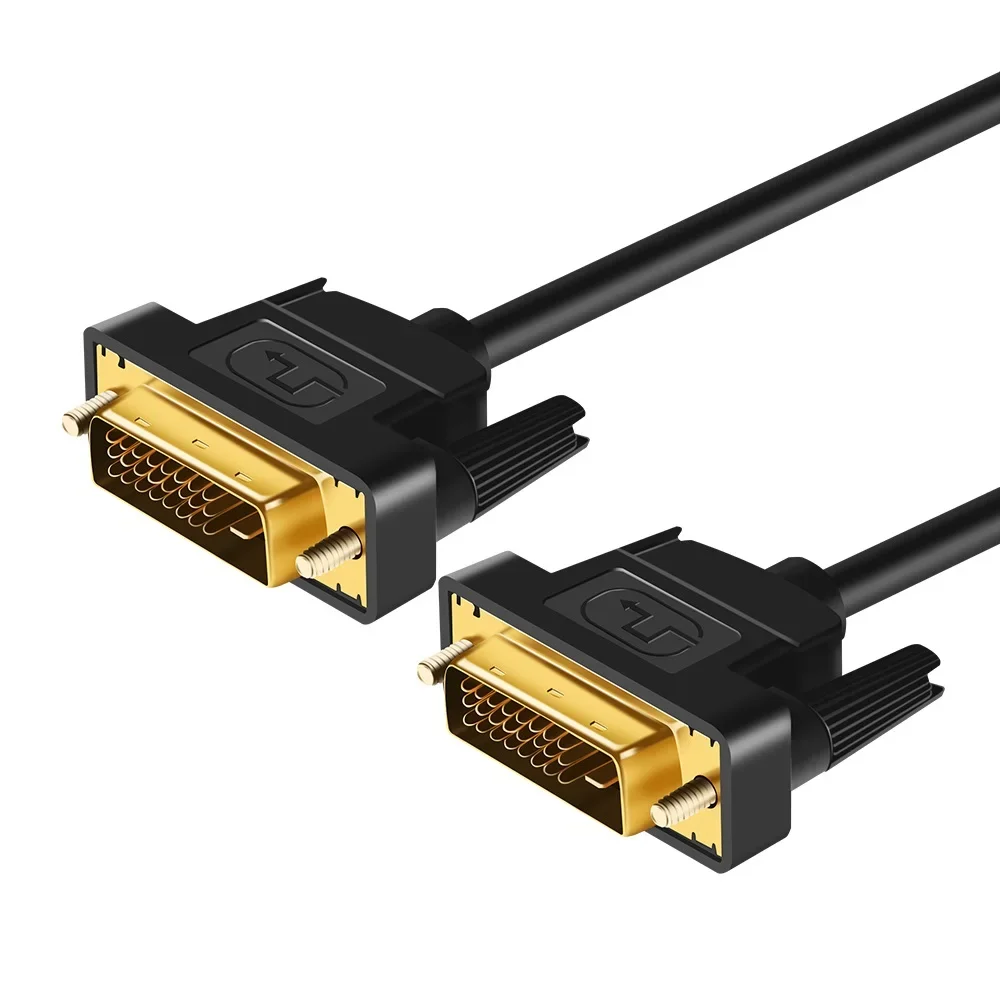 DVI Cable DVI 24+1 DVI-D Gold Plated Plug 1M 2M 3M TO 1080p for Ultra HD TV 8K PC monitor Projector TV box