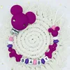 Free Handmade Personalized Name Baby Pacifier Clips Chains Silicone Beads Teether Teething Toys Dummy Holder Pacifier Chain Gift 4