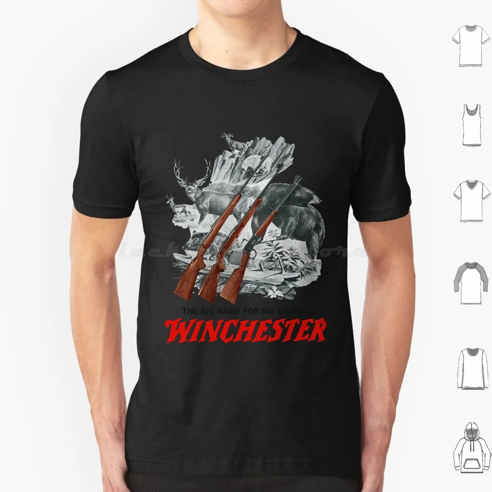 Winchester Slogan Essential T Shirt Uomo Donna Bambini 6Xl Slogan Winchester Savage Arms Logo Shooting Symbol Benelli Gun Police