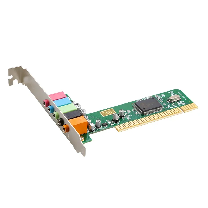 PCI 사운드 카드 스테레오 서라운드 PCI 사운드 오디오 카드 CMI8738 칩 5.1