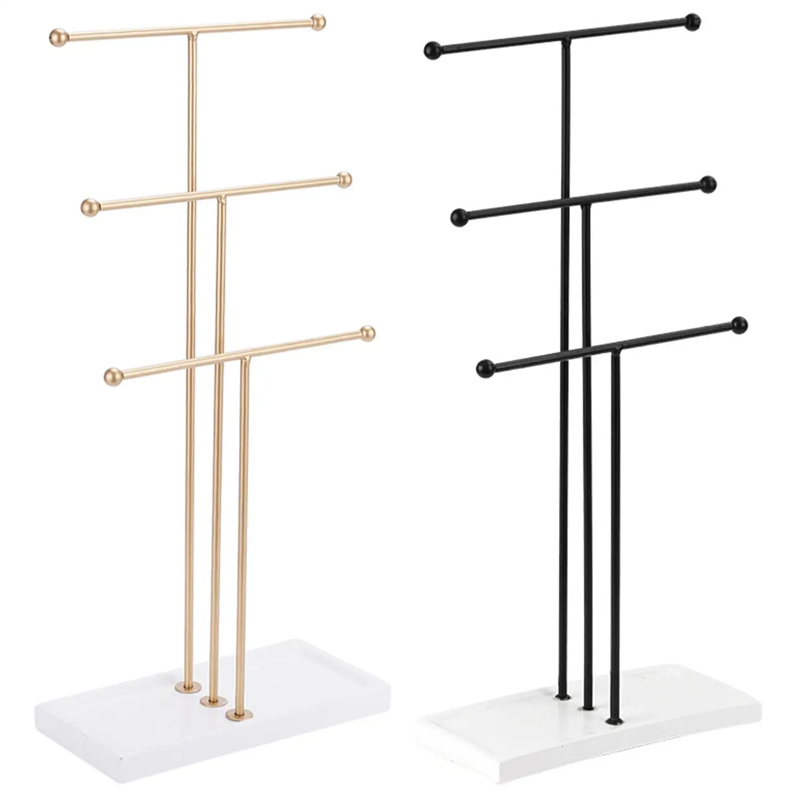 3-Layer-Jewelry-Tower-Stand-Display-Holder-Necklace-Watch-Hanging ...