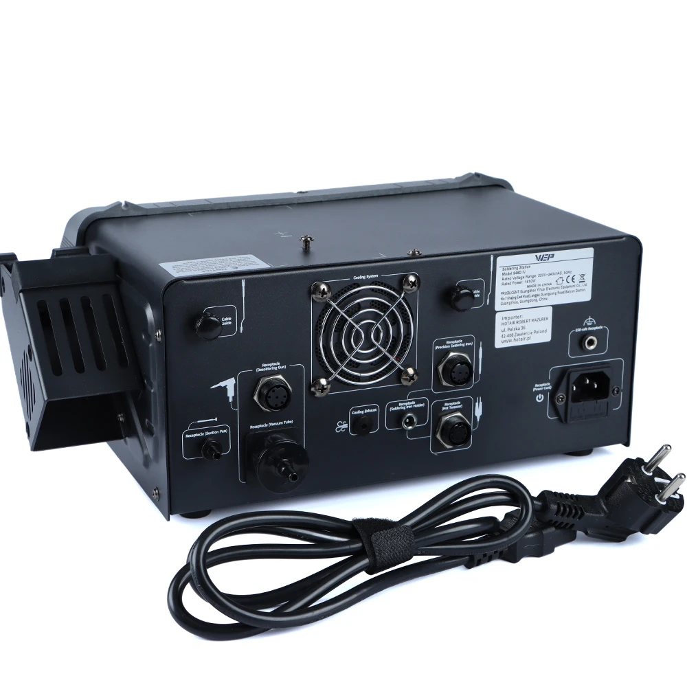 시유 WEP 948D-IV 5-IN-1 디솔더링 1000W 열풍기 정밀 핫 핀셋 C245 납땜 인두 납땜 스테이션