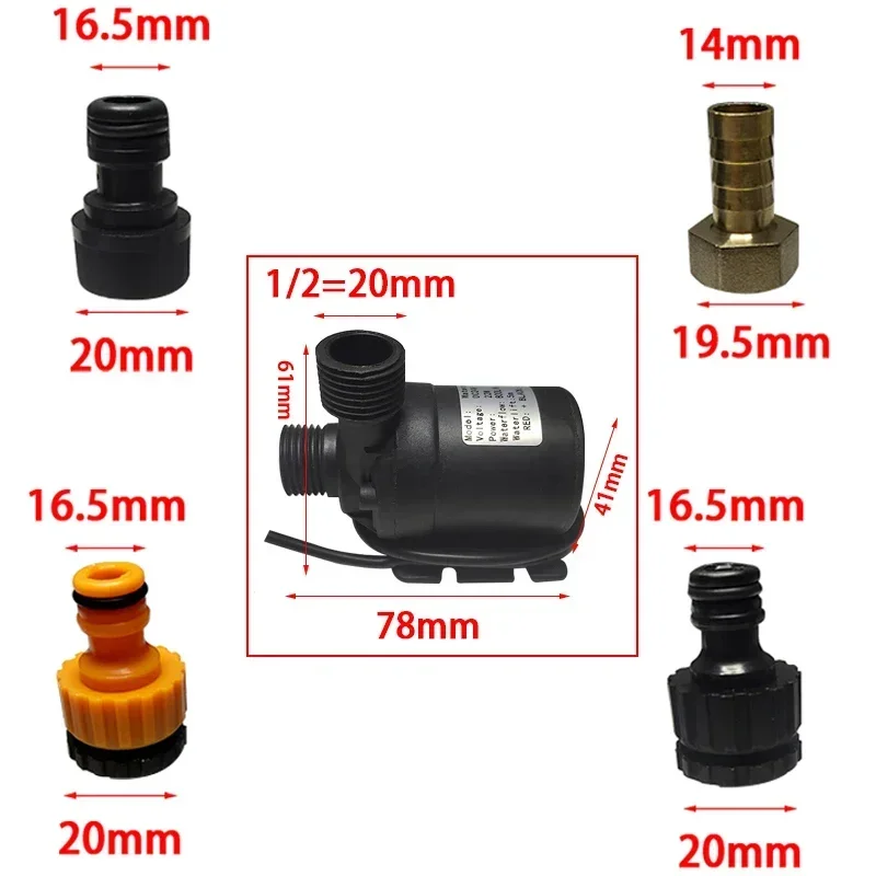 Water Pump DC 24V 12V submersible pump electric water pump water pump