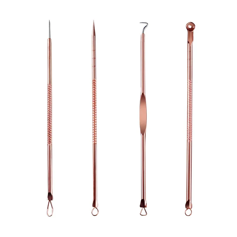 Acne Remover Blackhead Remover Acne Needle Pimples Blackhead Clip Tweezers Comedone Extractor