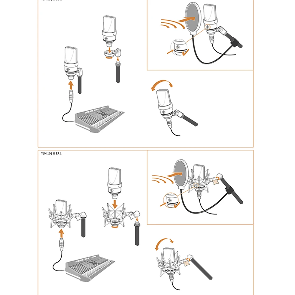 tlm103 microfone condensador TLM103 U87AI U67 TLM107 M149 Top Studio Microphone  large diaphragm cardioid mic,TLM103 WITH LOGO