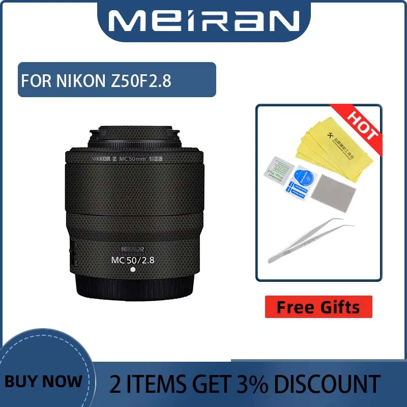 

Защитная пленка для объектива камеры Nikon Z 50 мм f/2,8 50 мм F2.8 50 мм F2.8 Защита от царапин покрытие пленка 502,8 наклейка КОЖА 50/2.8