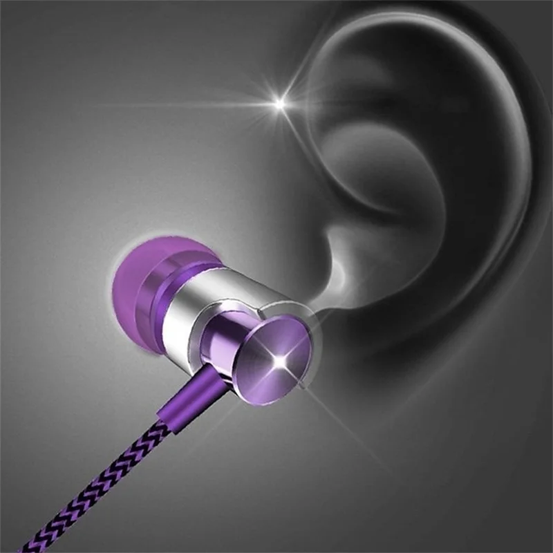 Wired In-ear Earphone In Ear Noise Cancellation Ergonomic