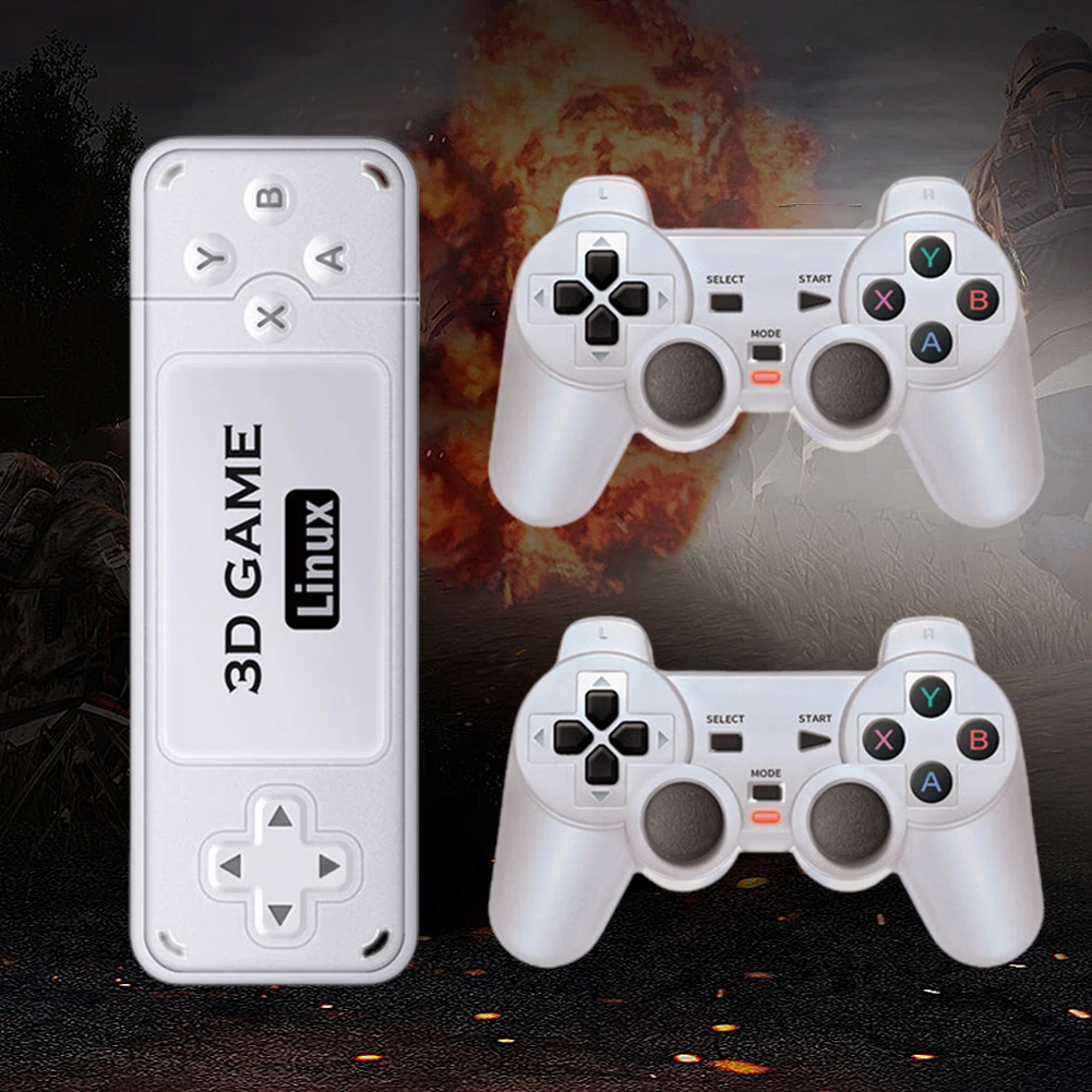 Console De Jeux Vidéo Rétro X2 Plus Avec 40 000 Jeux (128 Go) - Manettes Sans Fil 2.4G - Sortie 4K - Cadeau Idéal - 10