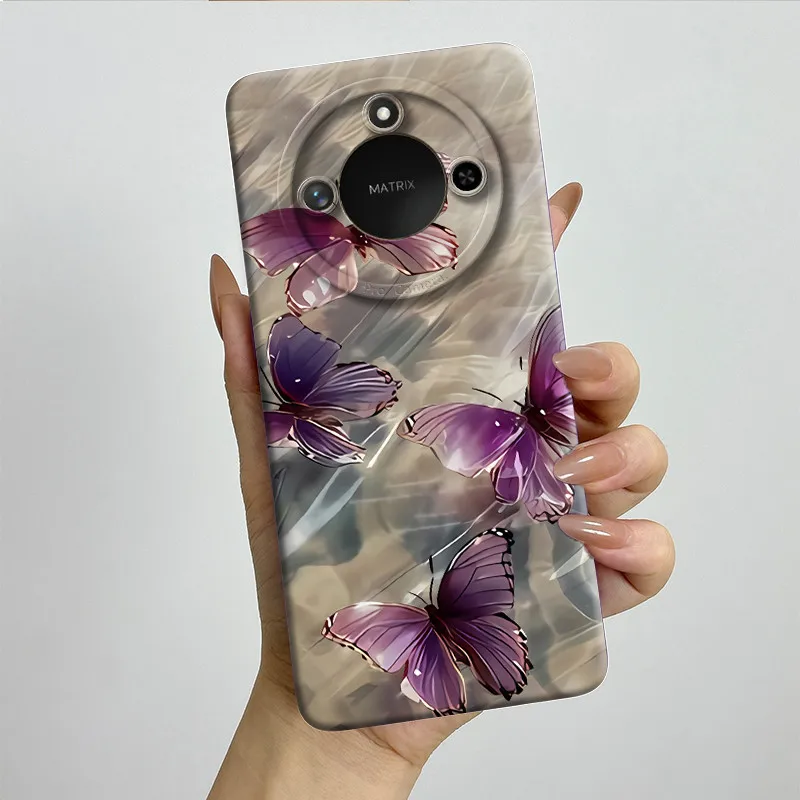 Sweet Painted Silicone Phone Case - Fashion Cartoon Design, Protective & Stylish