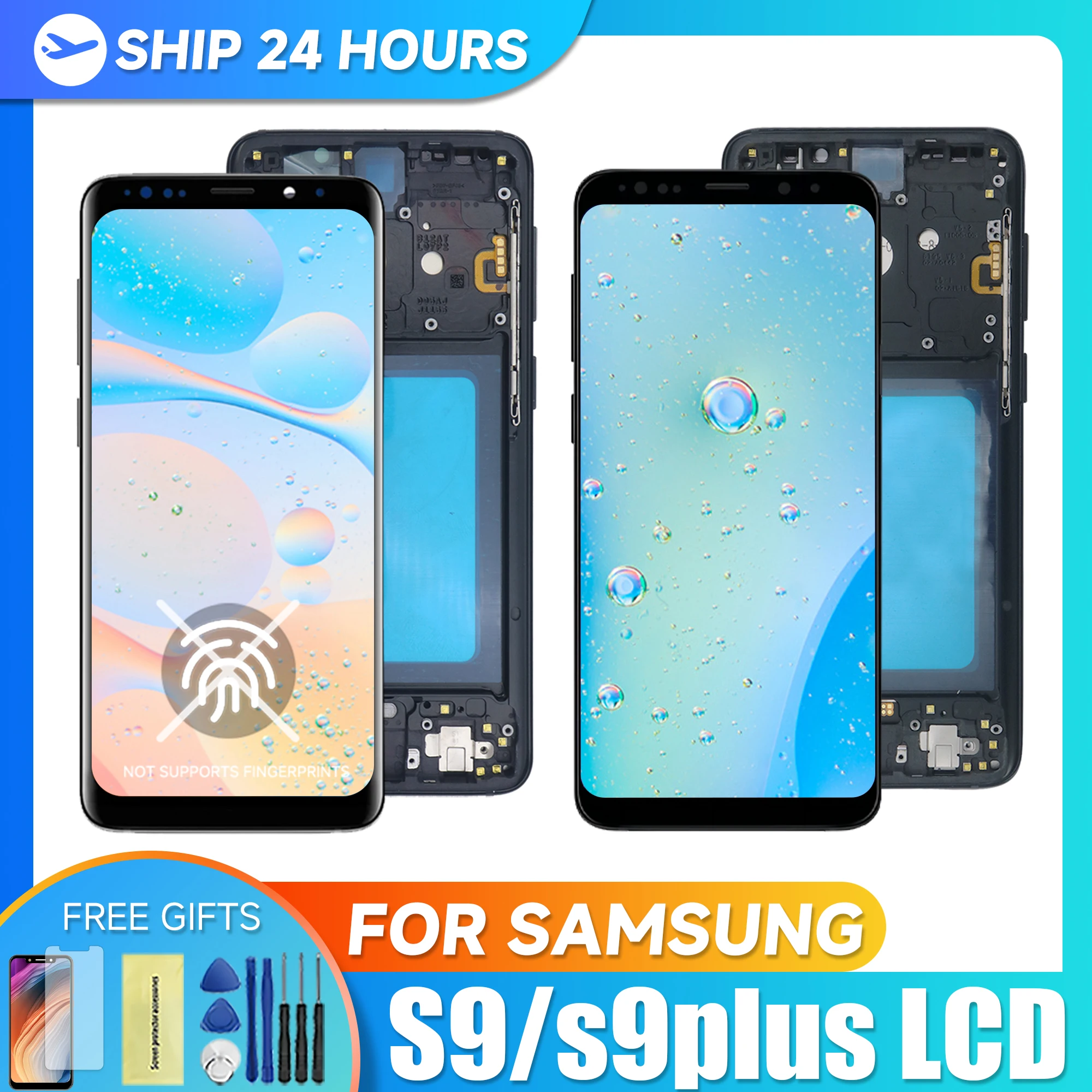 TFT 품질 S9 LCD 터치 스크린 디지타이저 교체, 삼성 S9 G960 G960..