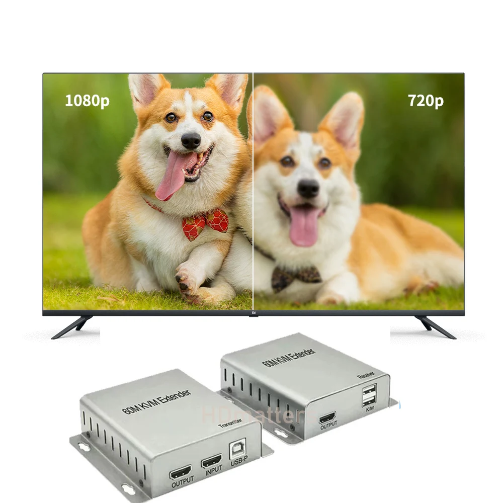 USB HDMI KVM ͽٴ ø, 콺 Ű PC ƮϿ HDMI , cat5e/6 1080P, 4K HDMI