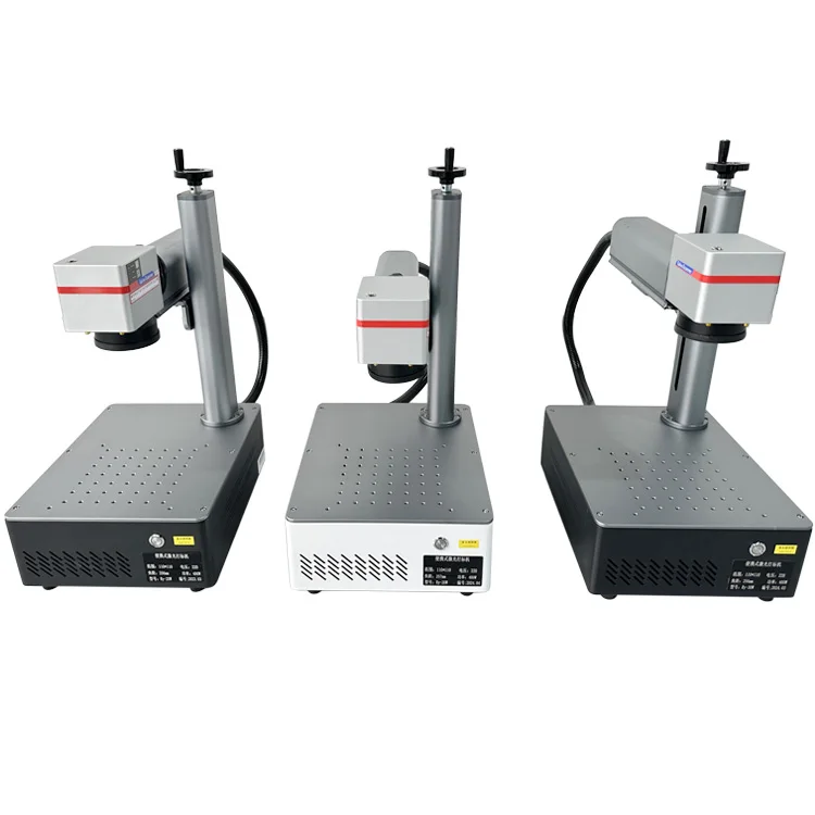 

Portable Metal 20W Laser Marking Machine Manufacturers Desktop Mini Fiber Laser Marking Machine Price