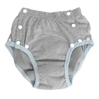 Adult Nappies Underwear Adult Cloth Diaper Underwear Pure Cotton Washable Proof Incontinence Nappies for Elderly 1