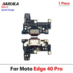 Universal USB Charger Connector Charging Board Flex (Edge 40 Pro IC - A)
