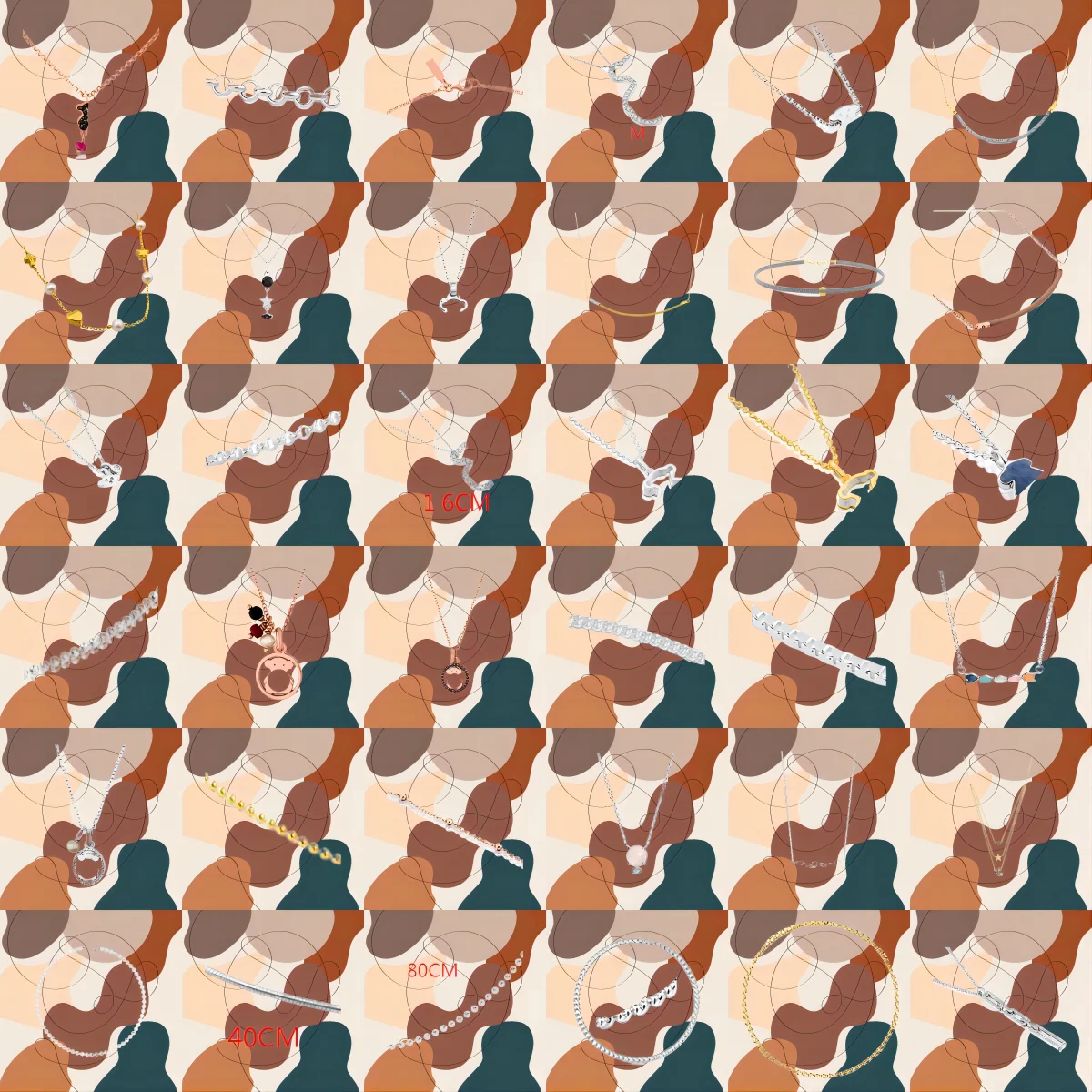 

Spanish designer's bear series women's necklaces are niche, exquisite and cute little bears