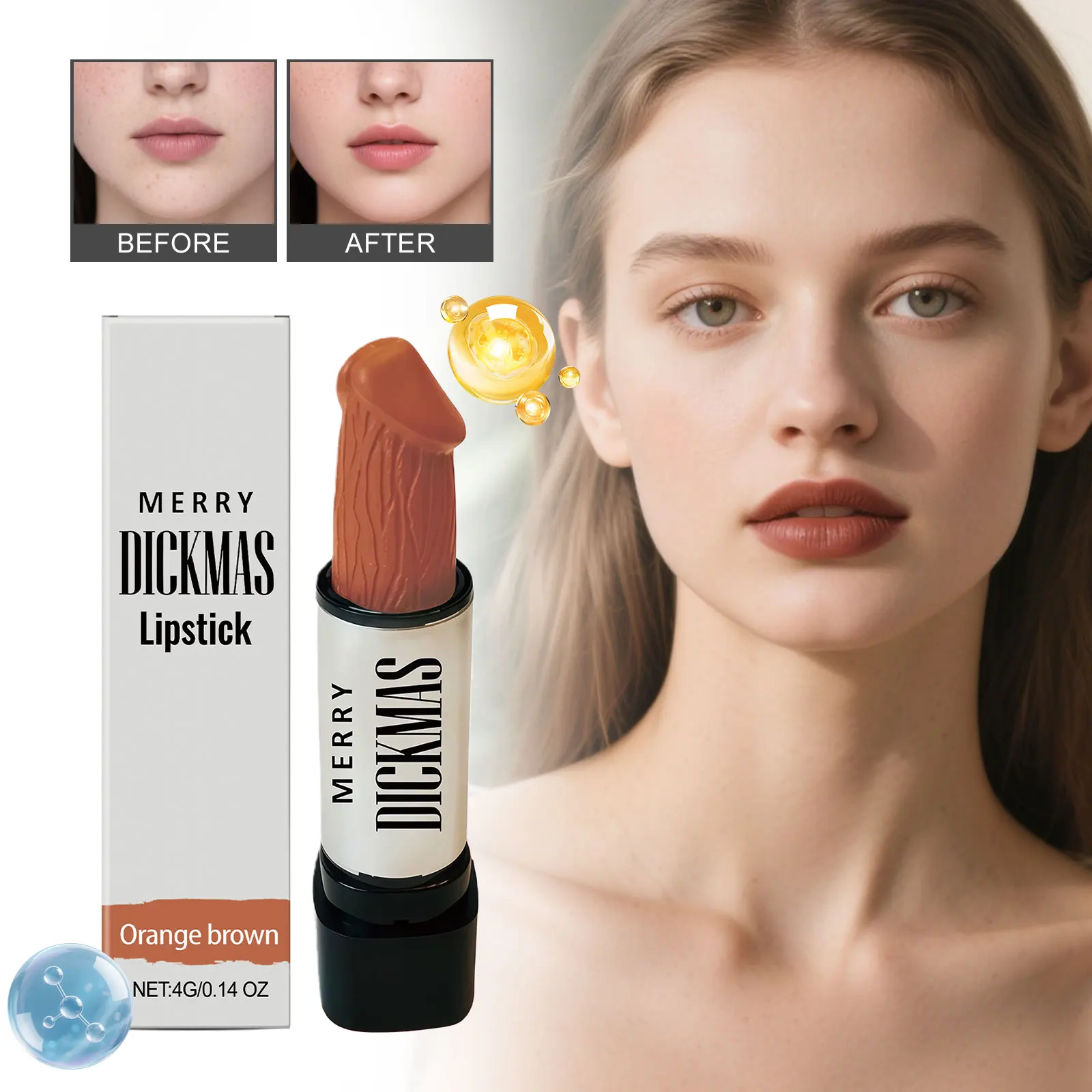 Langanhaltender Matter Schimmer-lippenstift Für Damen Make-up_voghion.com