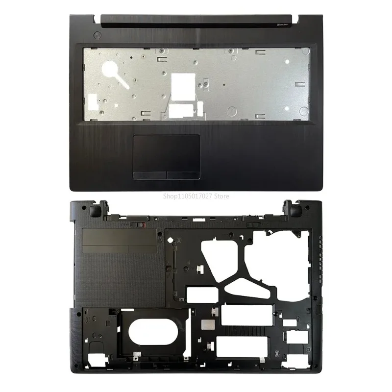 Sleek Protective Laptop Case with Palmrest Upper Cover and Bottom Base