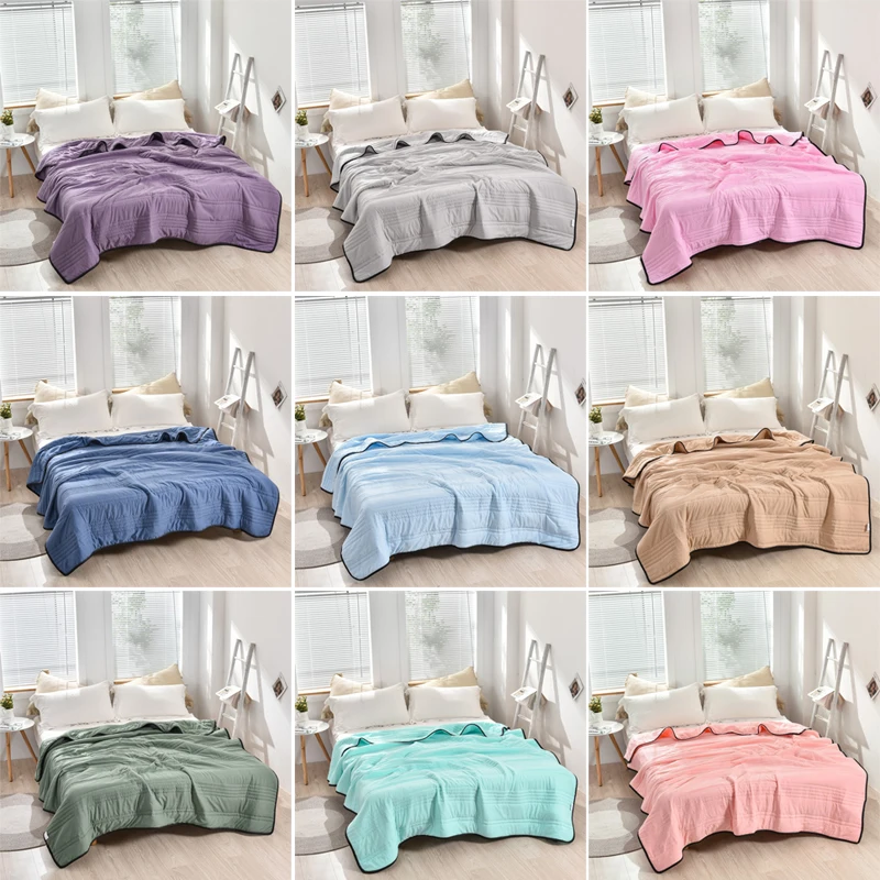 Air Condition Comforter Quilt Summer Cooling Blanket For Bed Weighted