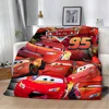 The Lightning Cars McQueen Printed Blanket Picnic Blankets Warm Blanket Soft and Comfortable Blanket Home Travel Birthday Gift 1