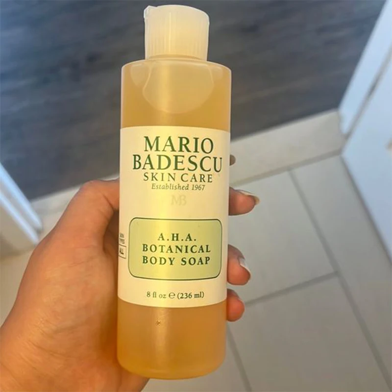 Fruit Acid AHA Herbal Refreshing Body Wash MB Removes Back Pimples Acne Exfoliates Body Lotion Repair Dull Skin Brighten Serum