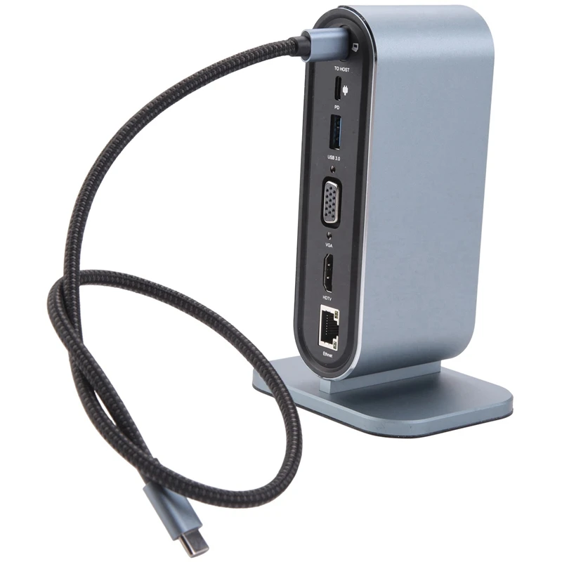 

Вертикальная док-станция типа C, USB 3,0, 12 в 1
