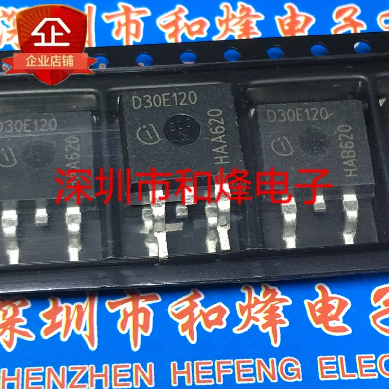 

5 шт.-10 шт. D30E120 IDB30E120 TO-263 30A 1200V Новый и оригинальный на складе