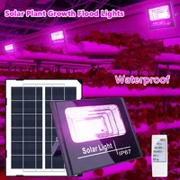 35W/60W Solar LED Grow Light Waterproof Full Spectrum Floodlight Hydroponic Plant Lamp with Remote Phytolamp for Seeding Growth 1