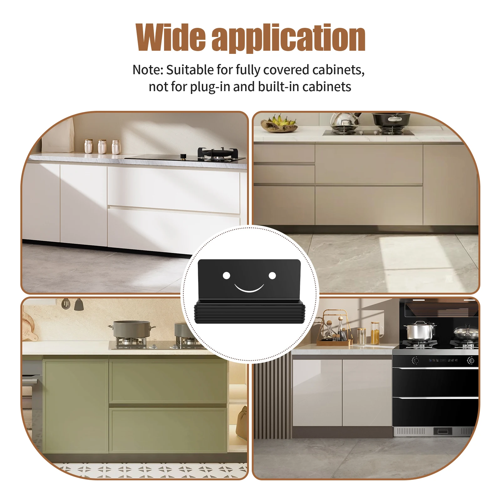 Cabinet Foot Pull Carbon Steel Trash Cabinet Foot Pull Hands Free Drawer Smooth Door