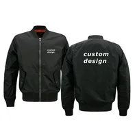 Spring Autumn Winter Man Jacket Coat Custom Design Military Outdoor Ma1 Bomber Jacket for Men 1